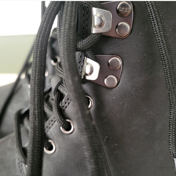 UGG Ritter Boot Black Treadlite Men's New Size 10 - Picture 6 of 11